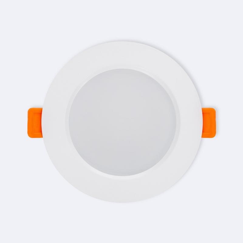 Downlight LED 6W Circular Chip OSRAM Aero 110 lm/W LIFUD Corte Ø 80 mm