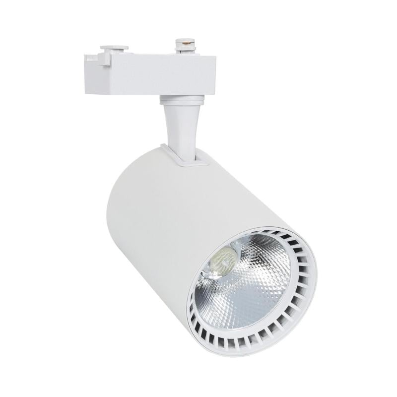 Foco Carril LED Monofásico 40W Bron Blanco