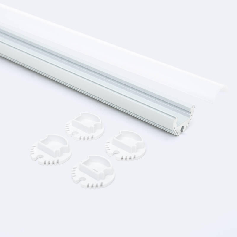 Perfil Aluminio Colgante Redondo para Tira LED hasta 11 mm