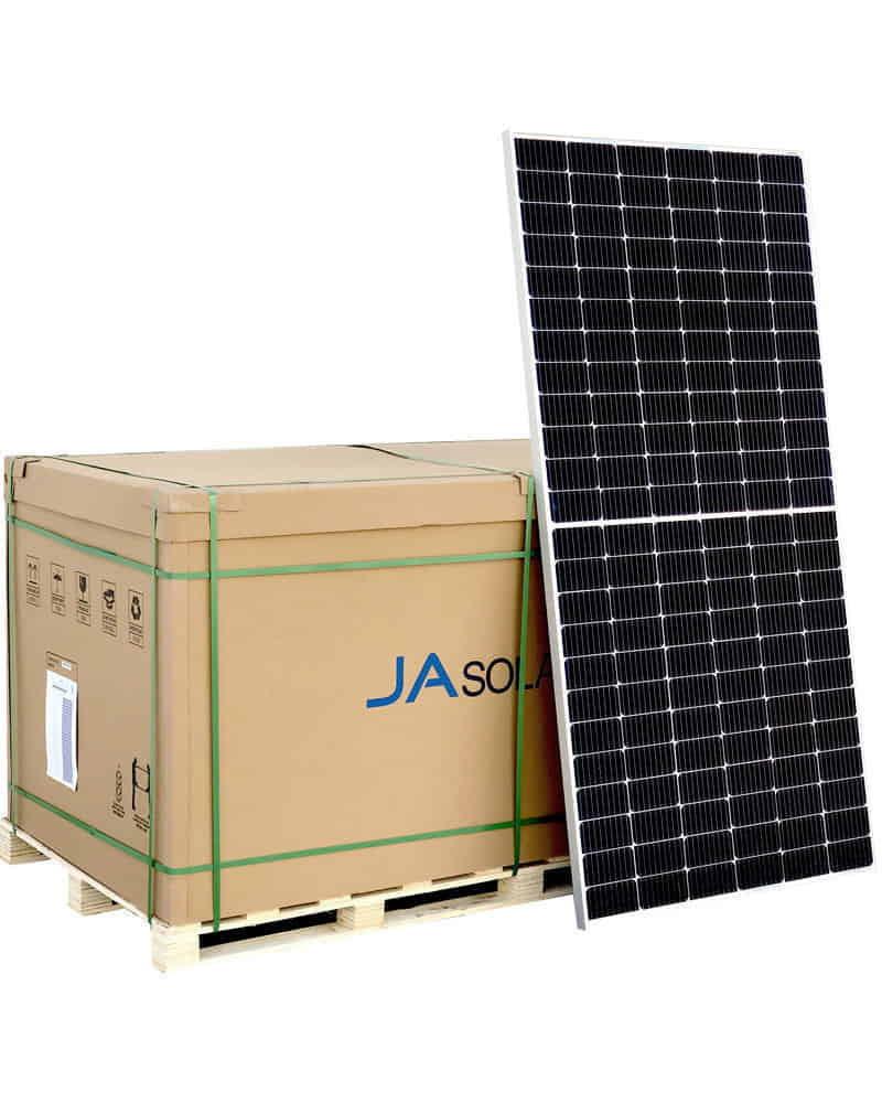 Pallet Placas Solares Fotovoltaicas 500W Deep Blue 3.0 JA Solar Mono