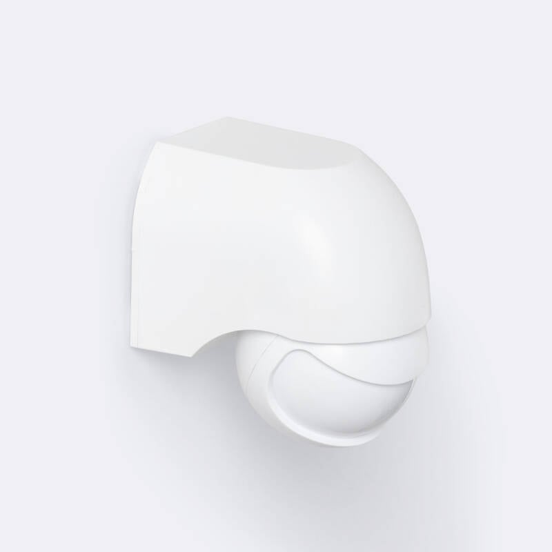 Sensor de Movimiento RADAR Crepuscular 180º de Pared Exterior IP44