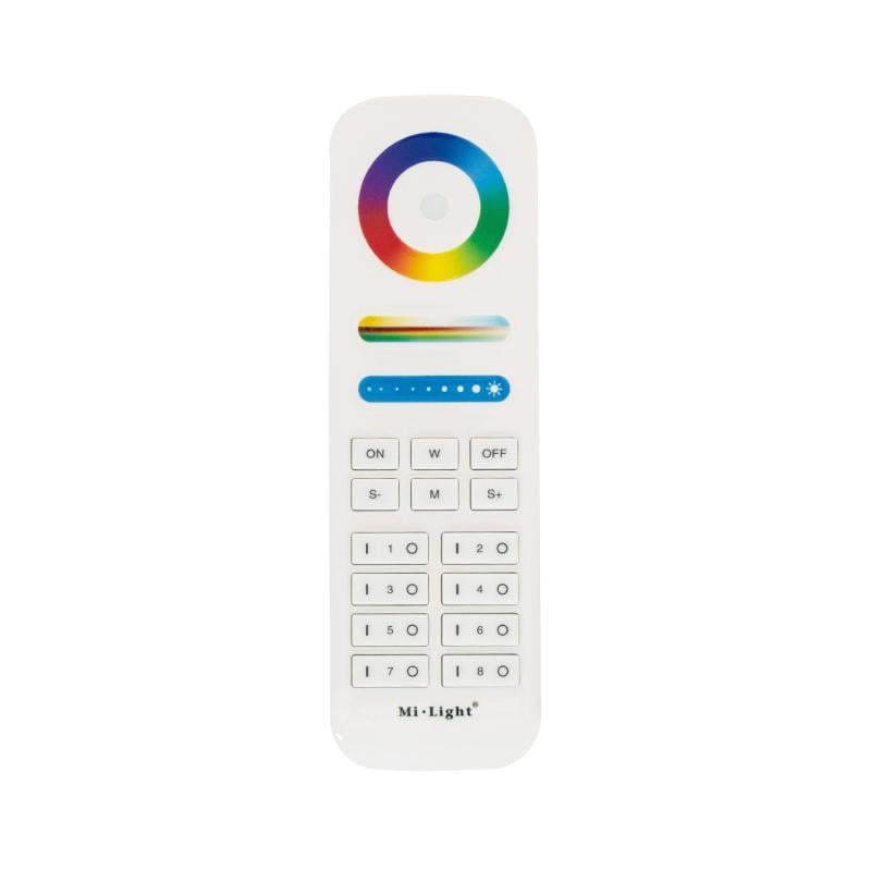 Mando RF para Regulador LED RGB+CCT 8 Zonas MiBoxer FUT089