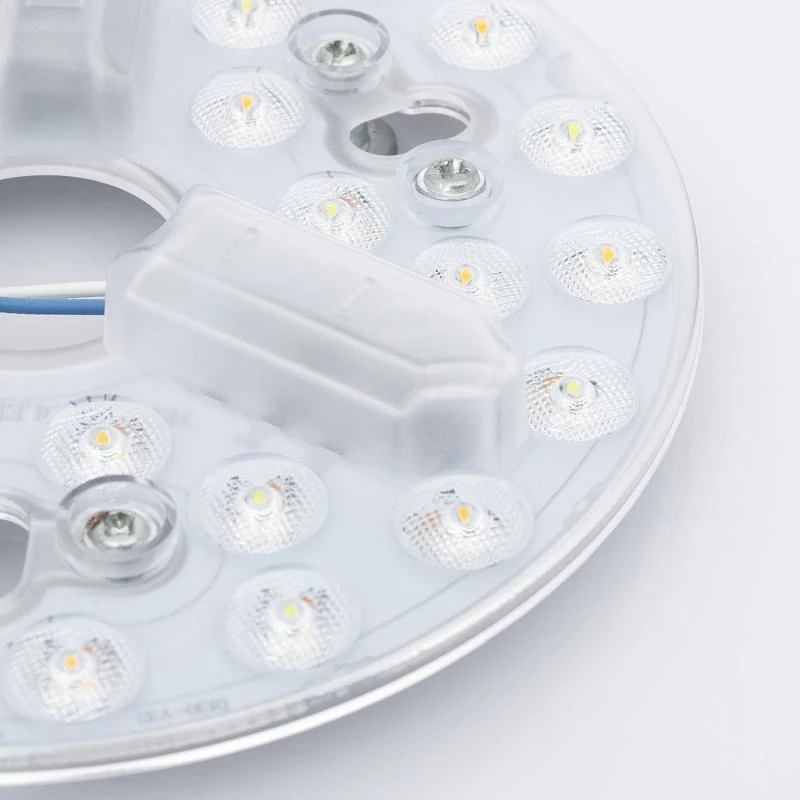 Repuesto Luz para Ventilador de Techo LED 15W 220V CCT Seleccionable PCB Ø135 mm con Iman
