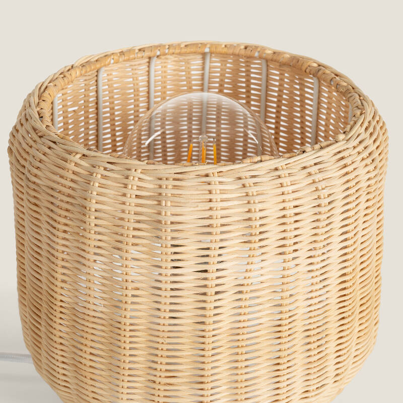 Lámpara de Mesa de Ratán Gondia