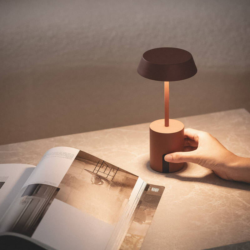 Lámpara de Mesa LED Metal Inalámbrica para Exterior Ula