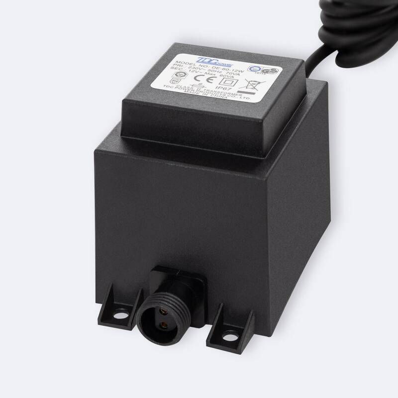 Fuente de Alimentación Estanca 12V AC 60W IP67 EasyFit