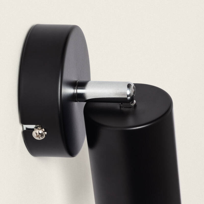 Lámpara de Techo Orientable Metal 1 Foco Albus Black
