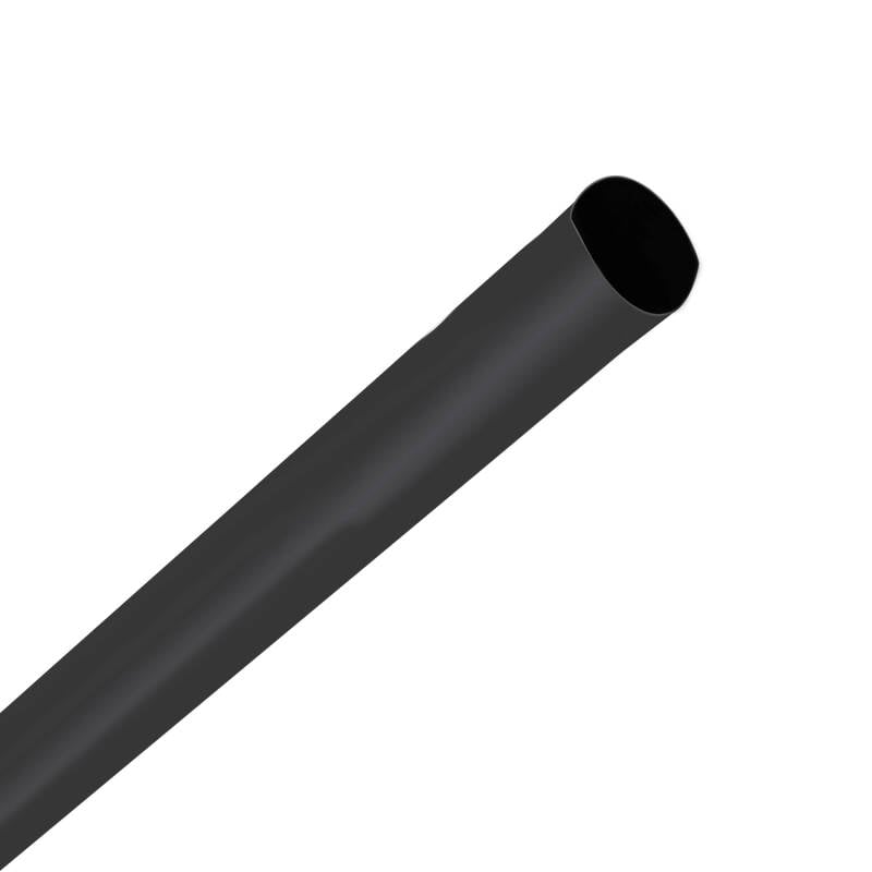 Tubo Termoretráctil Negro Contracción 3:1 18mm 1 metro