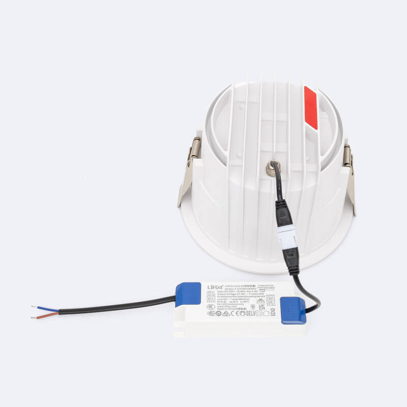 Downlight LED 25W Circular HOTEL Corte Ø 145 mm LIFUD VisualConfort UGR11