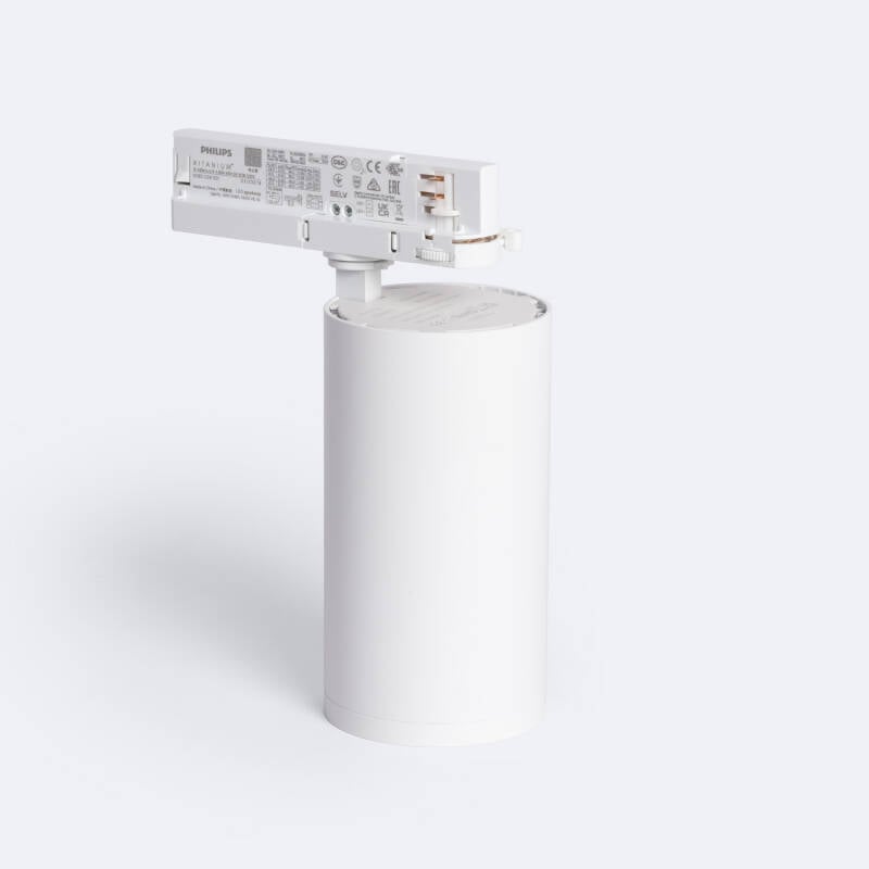 Foco Carril LED Trifásico d'Angelo 40W PHILIPS Xitanium 5000K 50º Blanco
