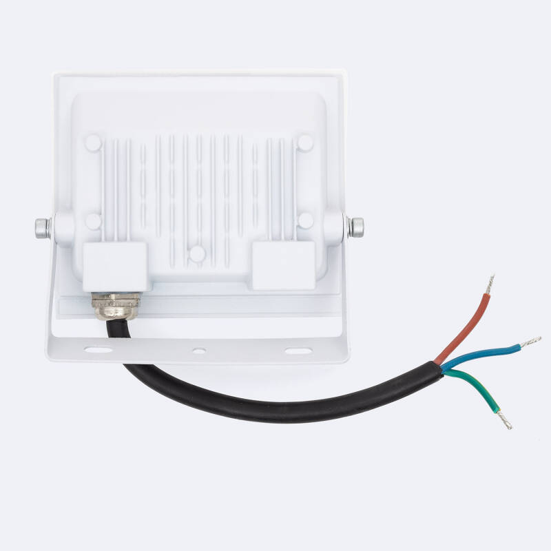 Foco Proyector LED 20W 120 lm/W IP65 S3 Blanco Cálido 3000K Negro