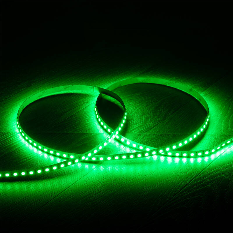 Tira LED 24V RGB SMD 120 LED/m 5m 9W/m Ancho 8mm Corte 5cm IP20