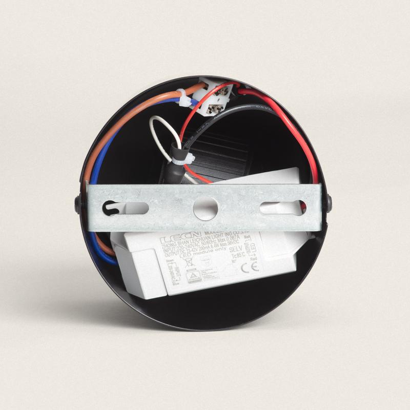 Lámpara Colgante LED 8W Regulable en Altura Metal Arya