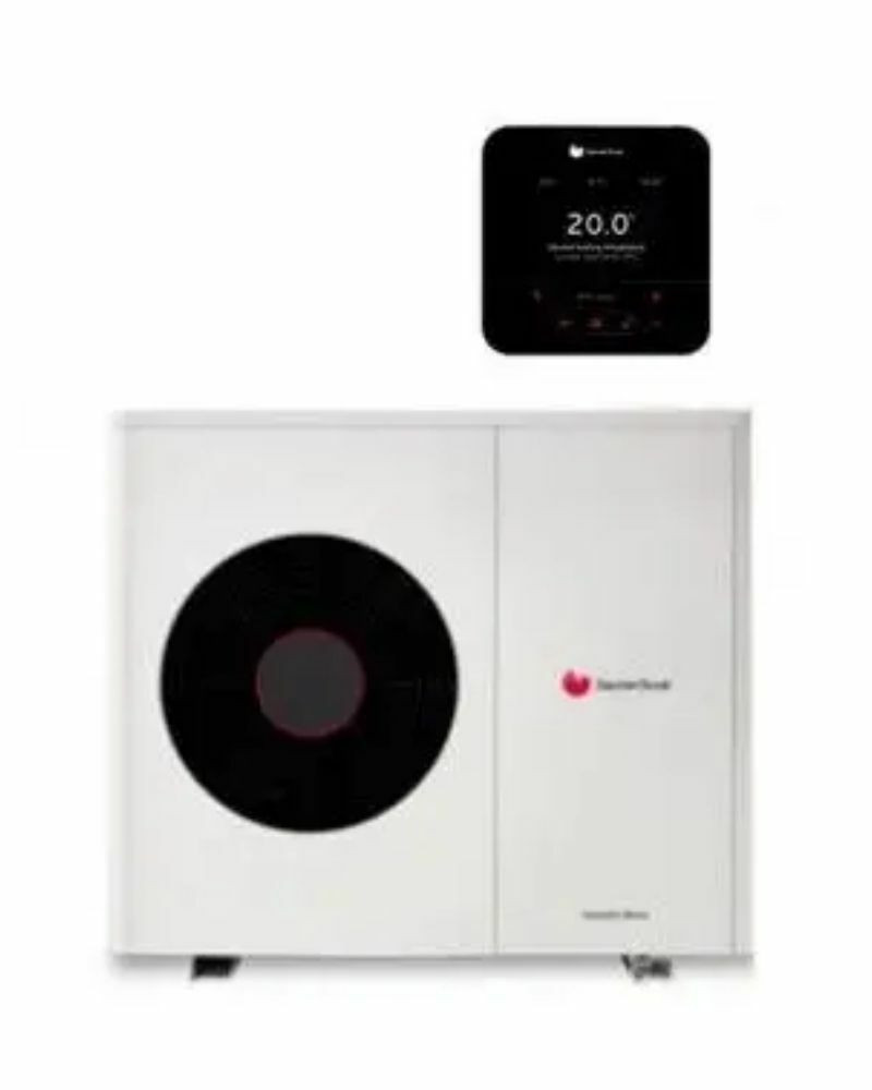 Kit Calefacción Suelo Radiante con Aerotermia para 200m2 con Genia Air Max 14kW Saunier Duval