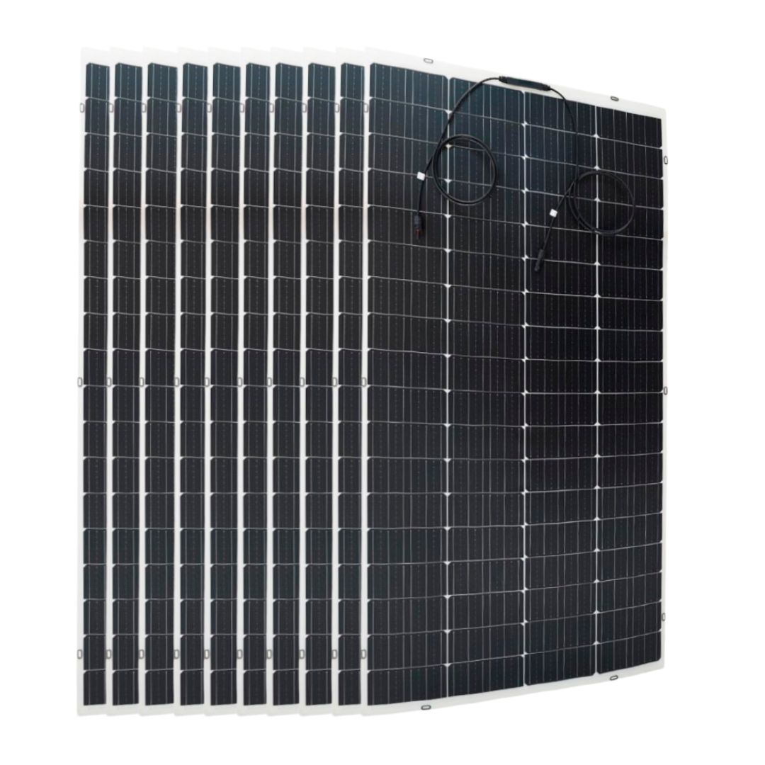 Pack 10 unidades de Placa Solar Flexible 240W 12V Tensite