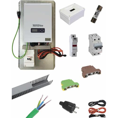 Inversor Cargador Tensite 5200W 48V premontado con protecciones