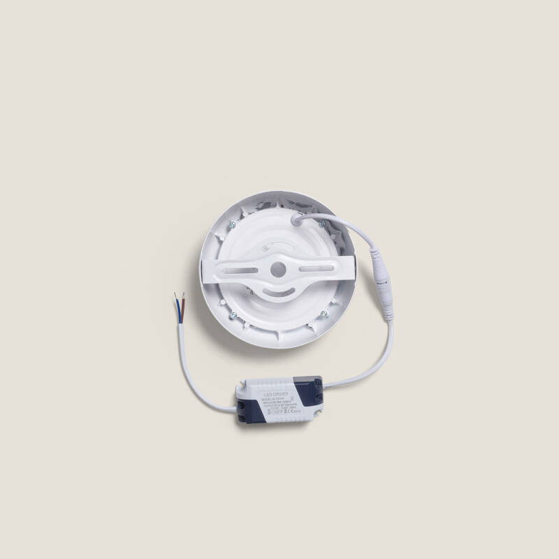 Plafón LED 6W Circular Metal Ø125 mm Design White