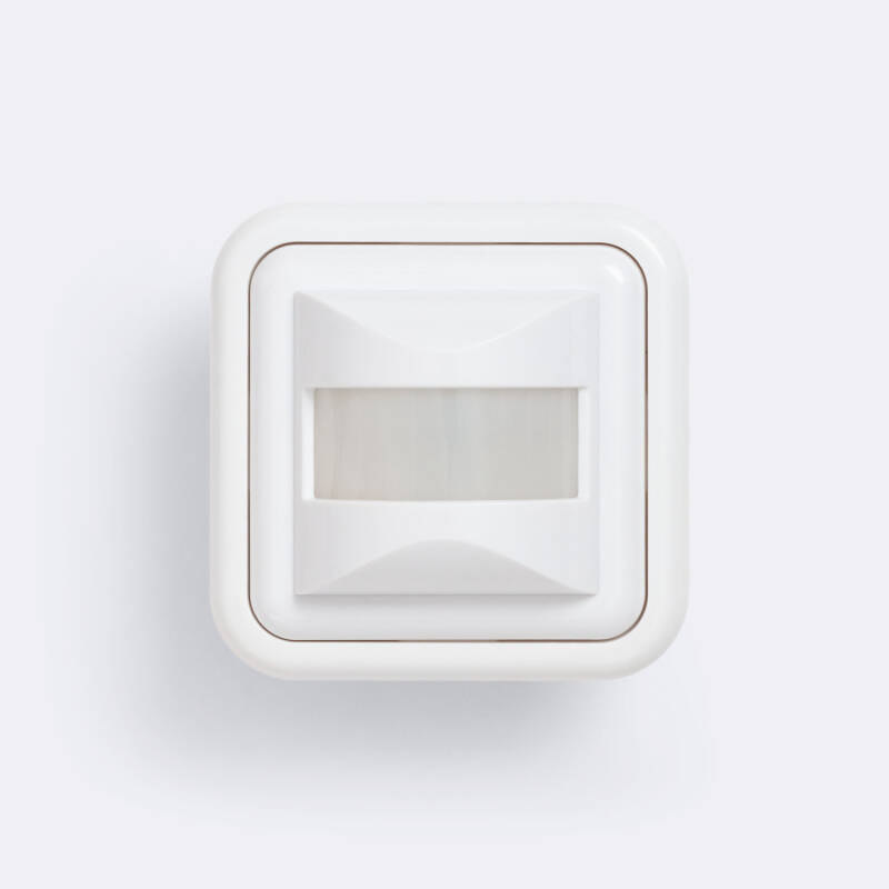 Sensor de Movimiento PIR Crepuscular 160º para Mecanismo de Pared