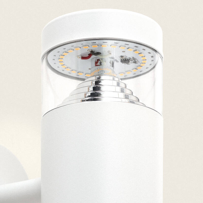 Lámpara de Pared Exterior LED 5W Acero Inoxidable Inti White