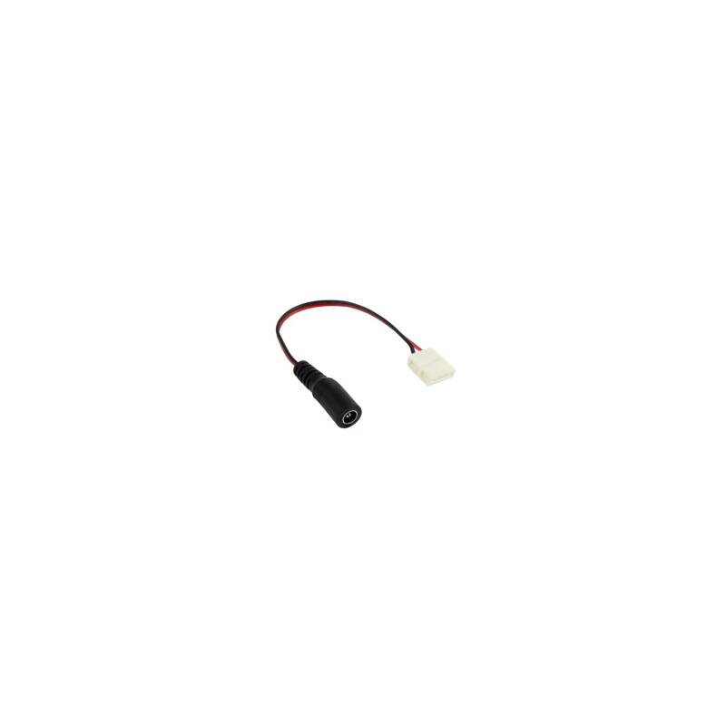 Cable Conexión Jack Hembra a Conector Rápido Tira LED 12/24V Monocolor