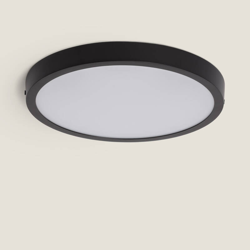 Plafón LED 24W Circular Aluminio Ø280 mm Slim CCT Seleccionable Galán SwitchDimm