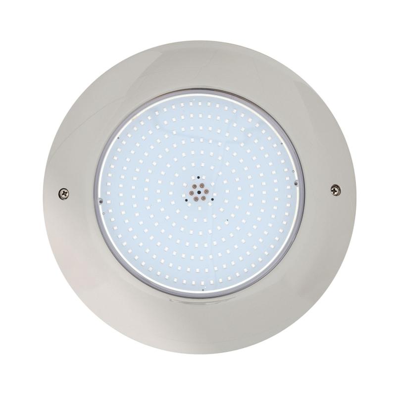 Foco Piscina Superficie LED RGB Sumergible 12V AC IP68 Acero Inoxidable 20W