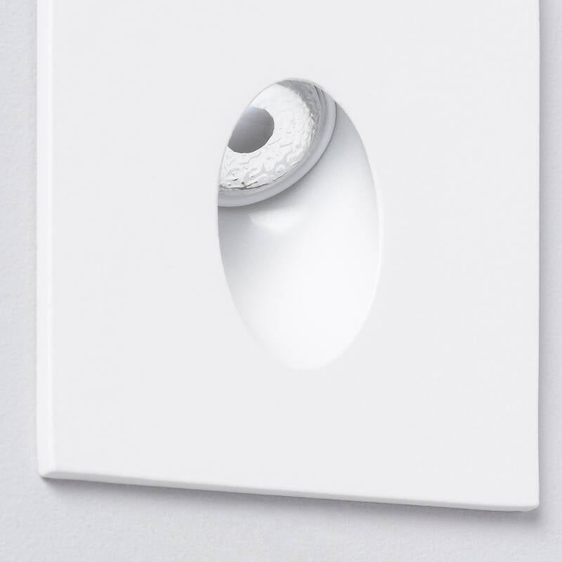 Baliza LED Empotrable Pared Cuadrado Adam