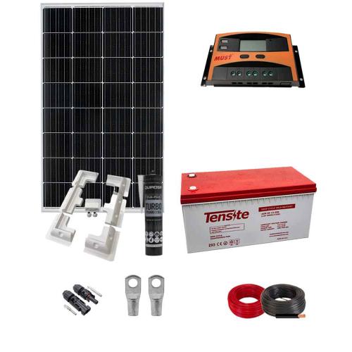 Kit Placas Solares para Caravanas 200W con batería