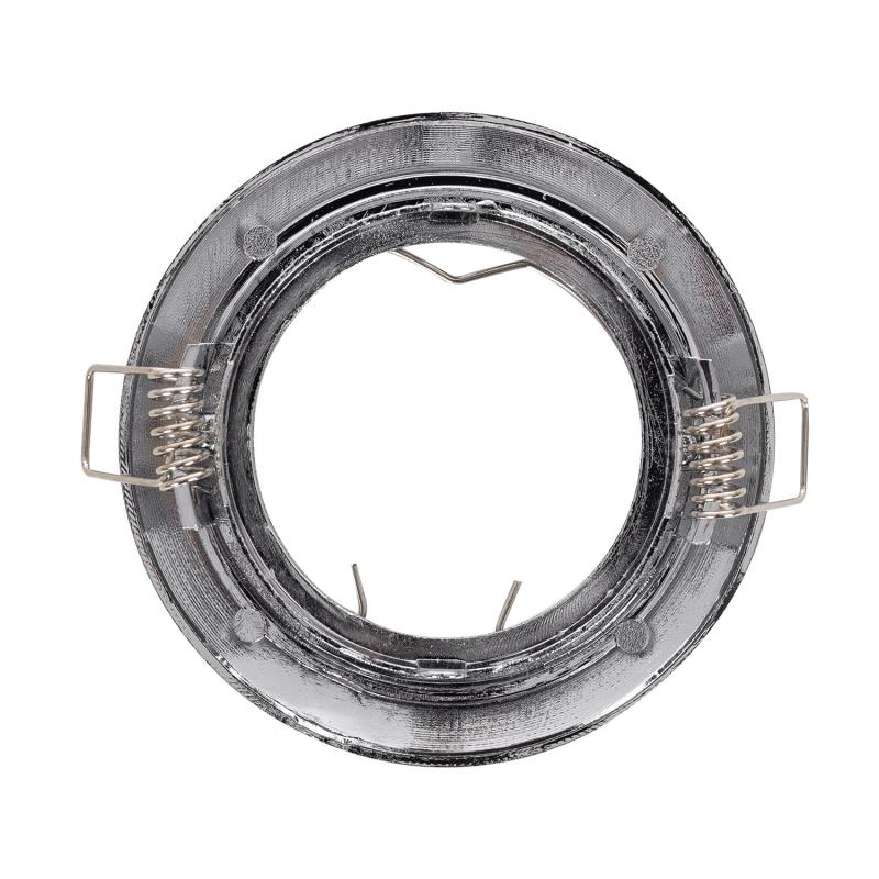 Aro Downlight Circular Basculante para Bombilla LED GU10 / GU5.3 Corte Ø 72 mm