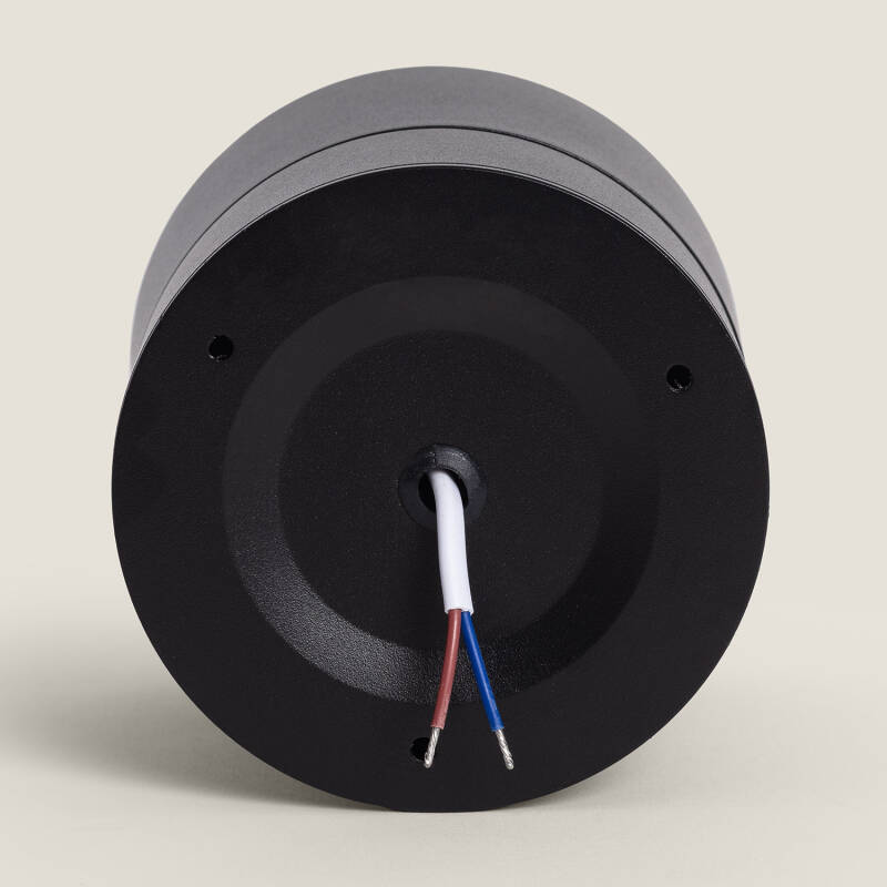 Aplique LED 30W de Aluminio Circular Negro New Onuba