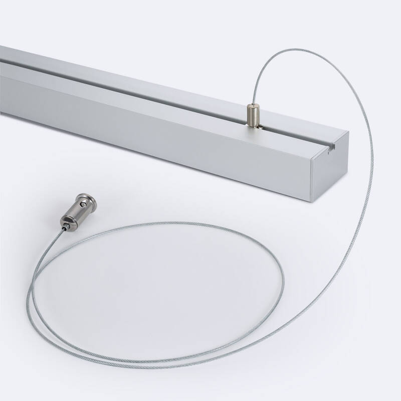 Perfil Aluminio Colgante XL para Tira LED hasta 45 mm