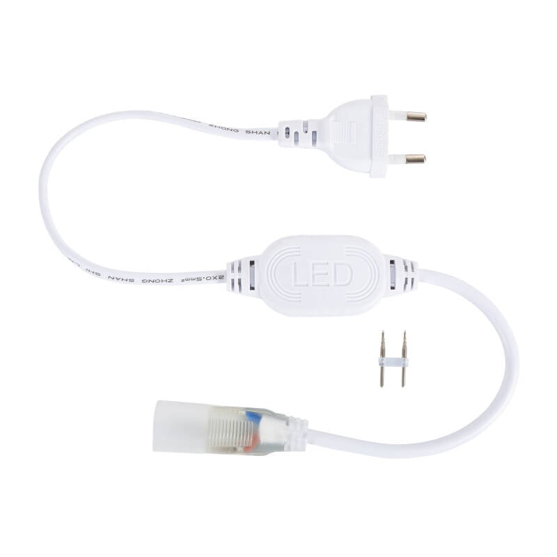 Tira LED Neón Regulable 220V Verde Circular 360 9W/m Corte 100cm IP67 a Medida