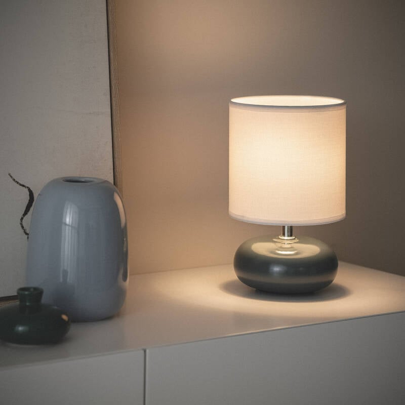 Lámpara de Mesa Cerámica Ava