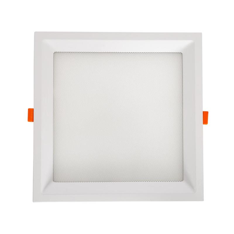 Placa LED 20W Cuadrada CCT Seleccionable Microprismático LIFUD Corte 200x200 mm