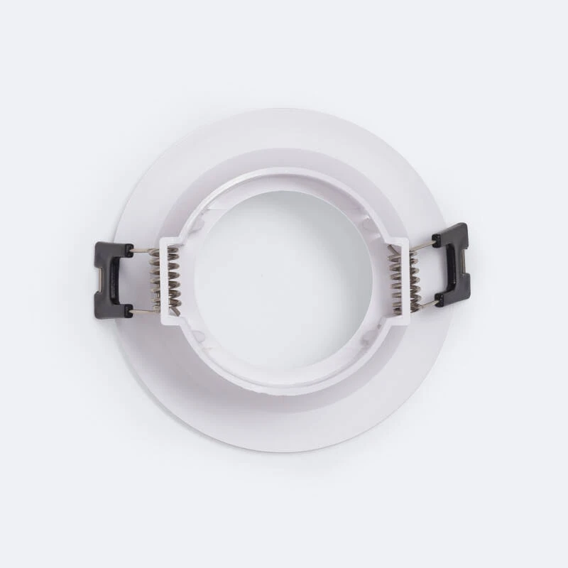 Aro Downlight Cónico Bajo UGR para Bombilla LED GU10 / GU5.3 Corte Ø 70 mm