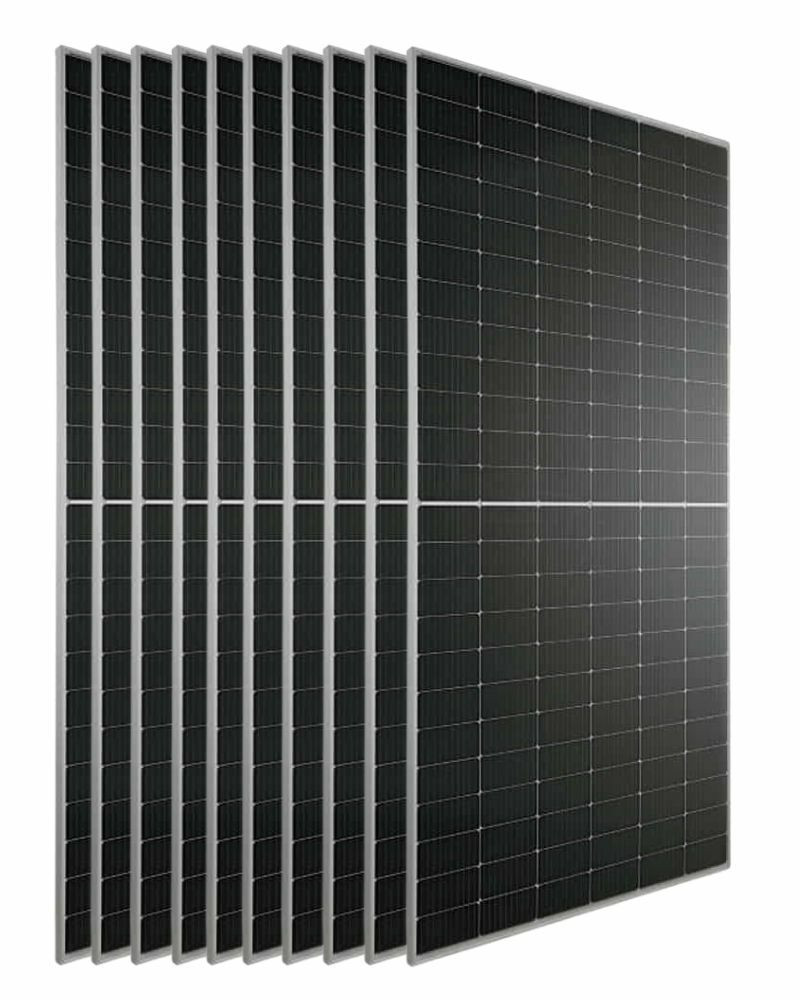 Pack 10 unidades Placas Solares Bifaciales 525W N-Type TOPCon JA Solar