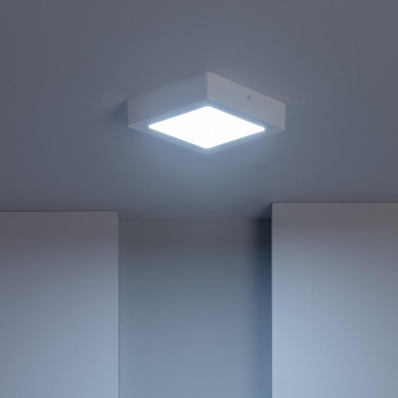 Plafón LED 12W Cuadrado 170x170 mm
