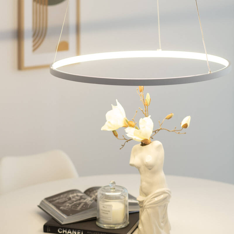Lámpara Colgante LED 20W Metal CCT Seleccionable Ivalo