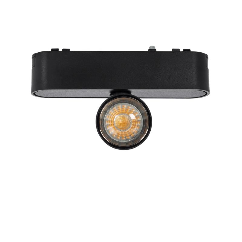 Foco Carril LED Magnético 25mm SuperSlim 5W 48V Negro