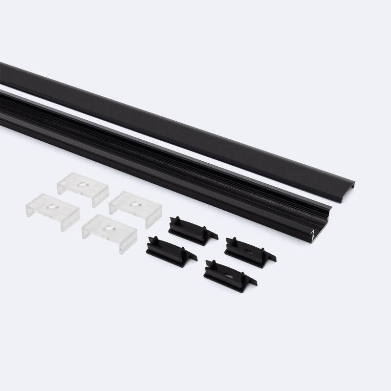 Perfil Aluminio Empotrable para Tira LED hasta 18 mm