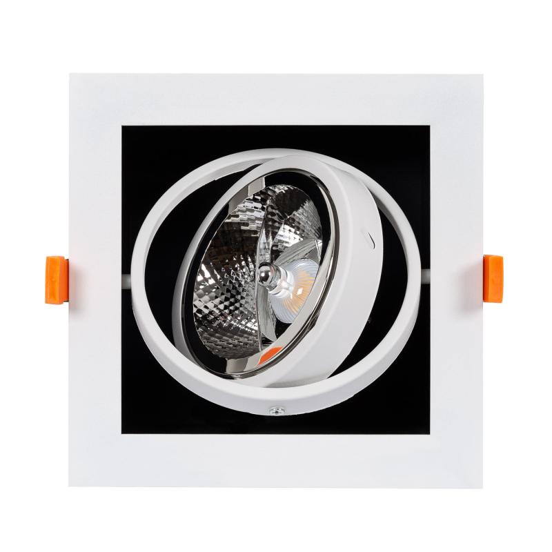 Foco Downlight LED 15W Kardan AR111 Corte 165x165 mm