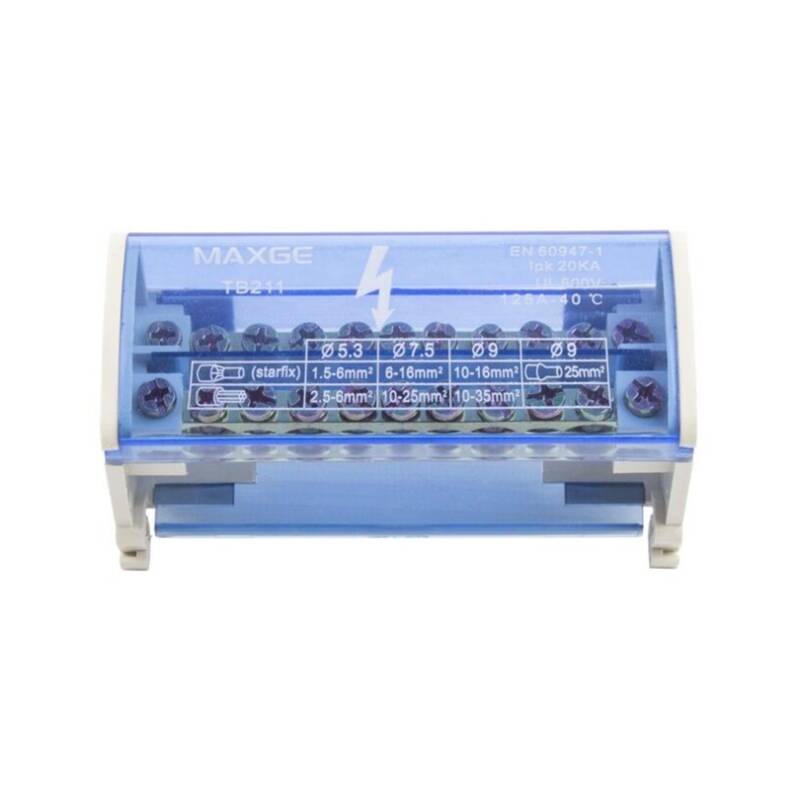 Repartidor de Energía 2P 125A TB211 MAXGE