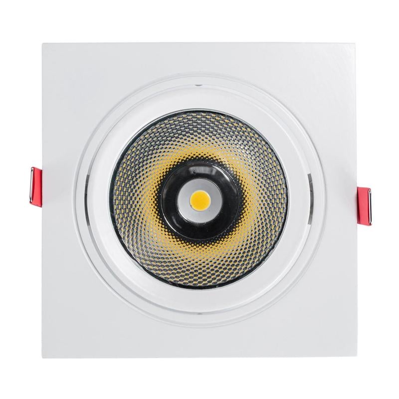 Foco Downlight LED 15W Cuadrado Madison Corte Ø 115 mm