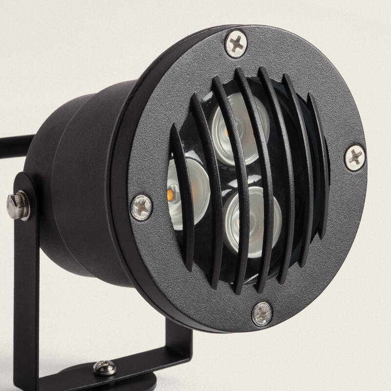 Foco Exterior LED 3W con Pincho Gotham