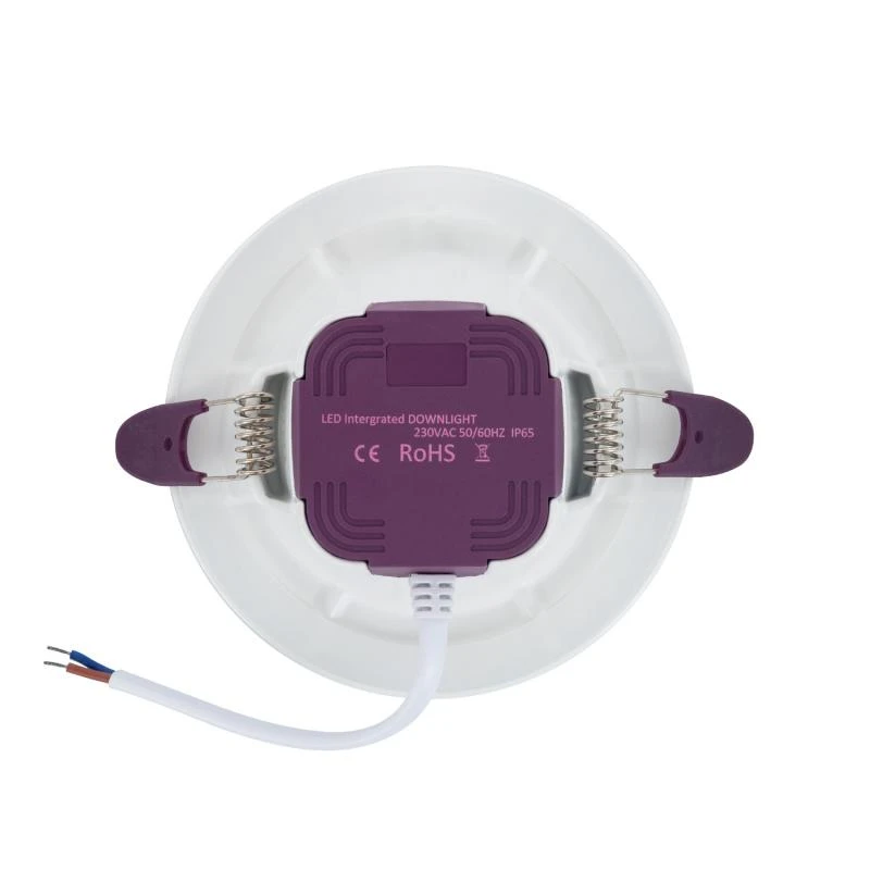 Downlight LED 8W Circular Baño IP65 Corte Ø 75 mm