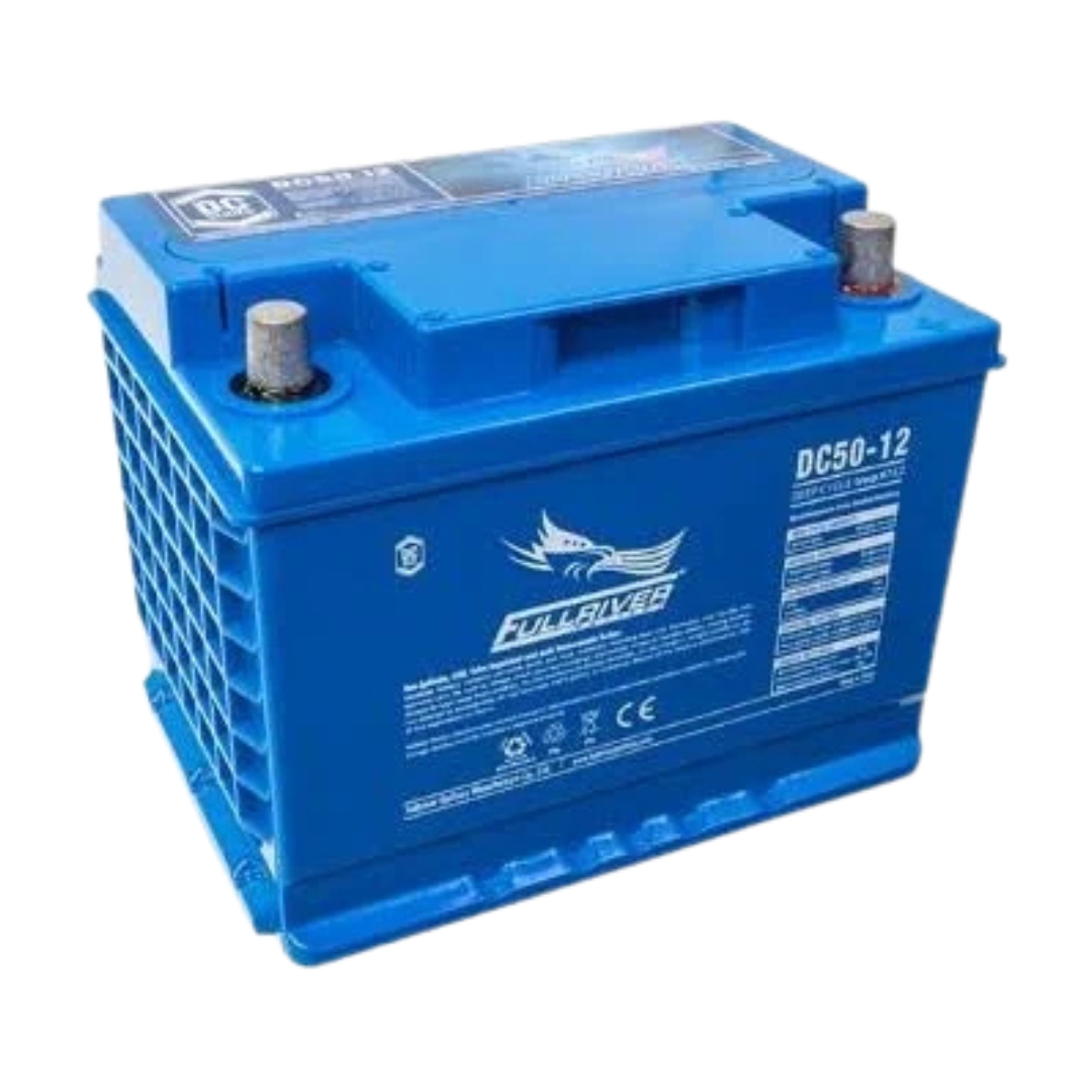Batería 12v AGM Solar 50Ah C20 Monobloc Fullriver DC50-12A