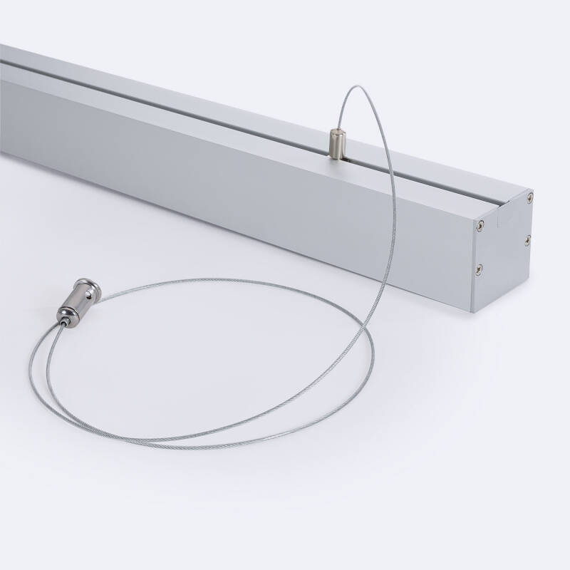 Perfil Aluminio Colgante XL para Tiras LED hasta 45 mm