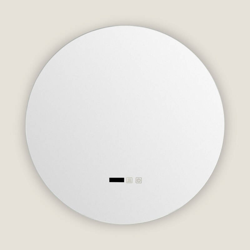 Espejo Baño con Luz LED y Antivaho Ø60 cm Big Volpe