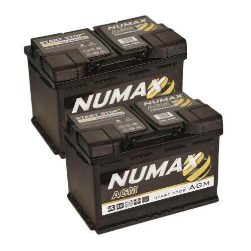 Pack 2 unidades de la Batería 70AH AGM 12V Numax