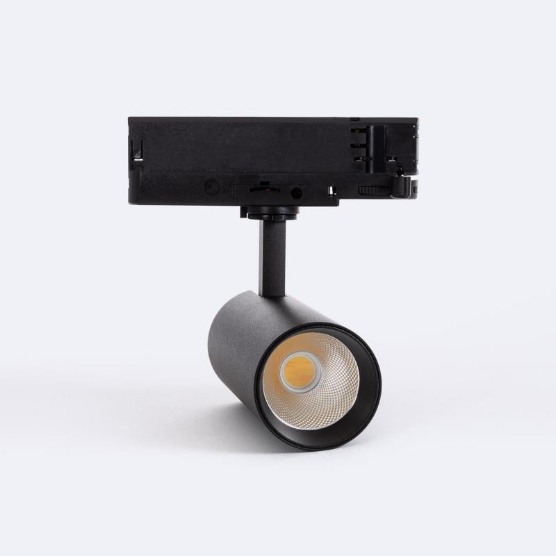 Foco Carril LED Trifásico 20W Carlo Negro